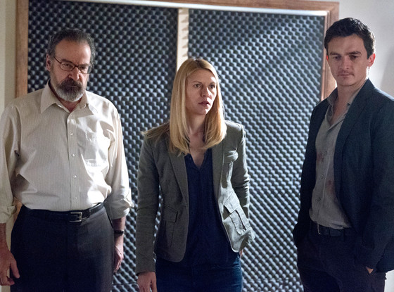 Mandy Patinkin, Claire Danes, Rupert Friend, Homeland Mandy Patinkin, Claire Danes, Rupert Friend, Homeland